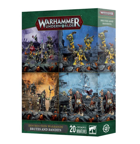 Games Workshop brutes and bandits - Warhammer Underworlds
