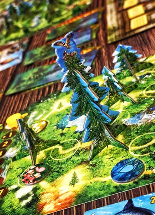 Dit is een foto van het spel Canopy Evergreen Standard Edition te koop bij Speldorado Spellenwinkel Delft