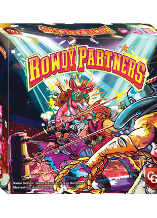 Rowdy Partners – gezellig kaartspel – 2 tot 4 Spelers