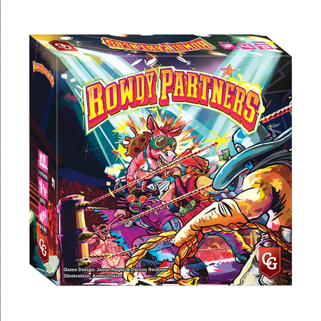 Rowdy Partners – gezellig kaartspel – 2 tot 4 Spelers