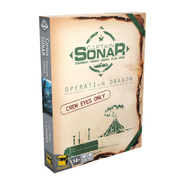 Dit is een foto van het spel Captain Sonar Upgrade 2 EN te koop bij Speldorado Spellenwinkel Delft