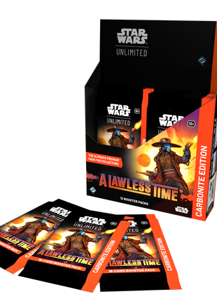 Star Wars Unlimited A Lawless Time Carbonite Booster– set A Lawless Time - Booster