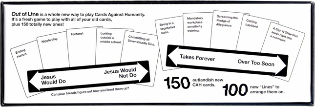 Cards Against Humanity - Out of Line - Partyspel