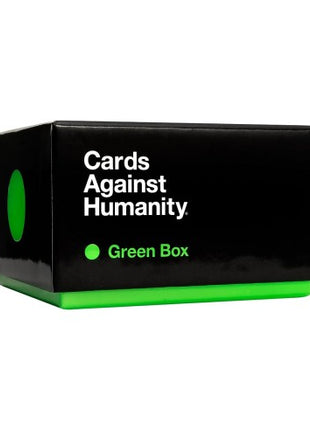 Dit is een foto van het spel cards against humanity green te koop bij Speldorado Spellenwinkel Delft