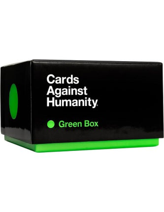 Dit is een foto van het spel cards against humanity green te koop bij Speldorado Spellenwinkel Delft