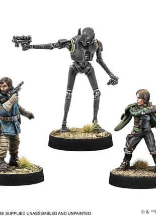 Cassian Andor, Jyn Erso & K-2SO