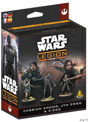 Cassian Andor, Jyn Erso & K-2SO