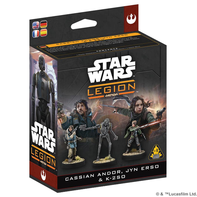 Cassian Andor, Jyn Erso & K-2SO - Star Wars: Legion