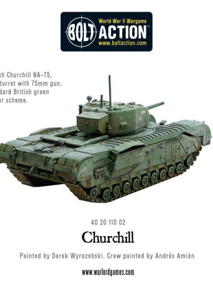 Dit is een foto van het spel Churchill Infantry Tank te koop bij Speldorado Spellenwinkel Delft