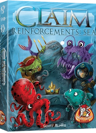 Reinforcements Sea Claim – gezellig kaartspel – 2 spelers
