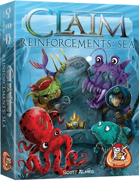 Reinforcements Sea Claim – gezellig kaartspel – 2 spelers