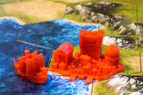 Dit is een foto van het spel Clash Of Cultures te koop bij Speldorado Spellenwinkel Delft