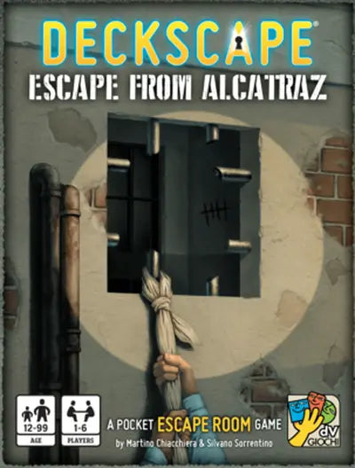 Deckscape Escape from Alcatraz – gezellig kaartspel – 1 tot 6 spelers