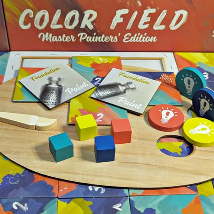 Dit is een foto van het spel Color Field te koop bij Speldorado Spellenwinkel Delft