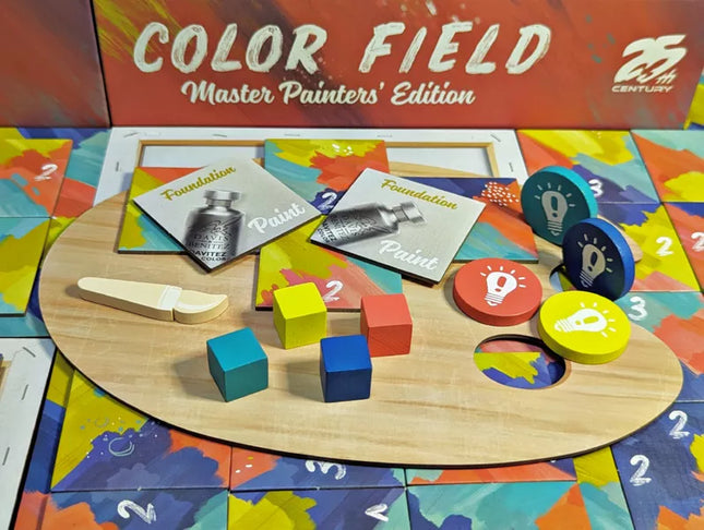 Dit is een foto van het spel Color Field te koop bij Speldorado Spellenwinkel Delft