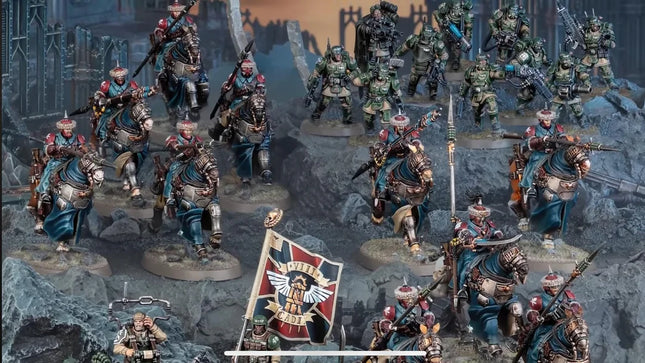 Dit is een foto van het spel combat patrol: astra militarum te koop bij Speldorado Spellenwinkel Delft