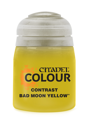 29-53 - Bad Moon Yellow - Paint - Contrast - verf – verf en gereedschap voor miniaturen