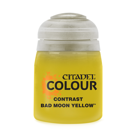 29-53 - Bad Moon Yellow - Paint - Contrast - verf – verf en gereedschap voor miniaturen