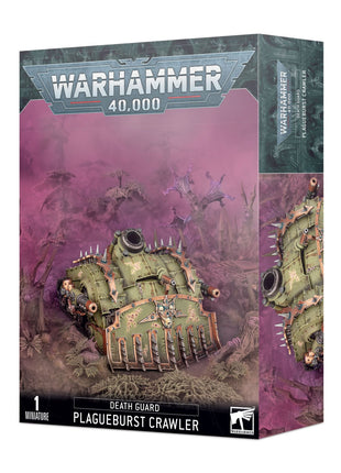 Dit is een afbeelding van het miniatuur Plagueburst Crawler - Death Guard voor het spel Warhammer, te koop bij Tabletop Miniature Wargames spellenwinkel Speldorado in delft