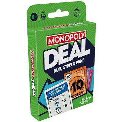 Dit is een foto van het spel Monopoly Deal te koop bij Speldorado Spellenwinkel Delft
