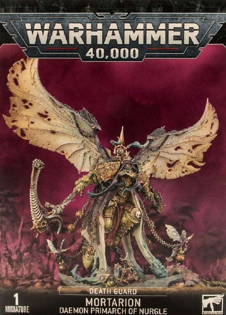 Dit is een foto van het spel Mortarion  daemon Primarch Of Nurgle - Chaos Space Marines te koop bij Speldorado Spellenwinkel Delft