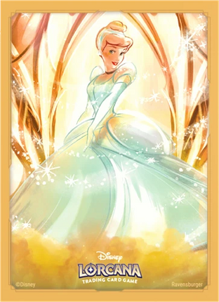 Dit is een foto van het spel Disney Lorcana: Card Sleeves Cinderella (65x) te koop bij Speldorado Spellenwinkel Delft