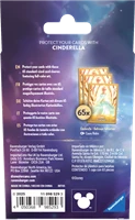 Dit is een foto van het spel Disney Lorcana: Card Sleeves Cinderella (65x) te koop bij Speldorado Spellenwinkel Delft