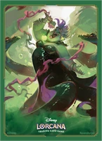 Dit is een foto van het spel Disney Lorcana: Card Sleeves Ursula (65x) te koop bij Speldorado Spellenwinkel Delft