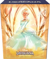 Dit is een foto van het spel Disney Lorcana: Deck Box Cinderella te koop bij Speldorado Spellenwinkel Delft