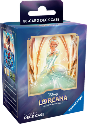 Dit is een foto van het spel Disney Lorcana: Deck Box Cinderella te koop bij Speldorado Spellenwinkel Delft