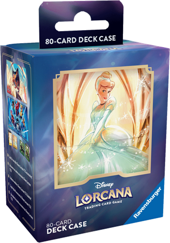 Dit is een foto van het spel Disney Lorcana: Deck Box Cinderella te koop bij Speldorado Spellenwinkel Delft