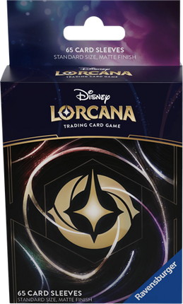 Dit is een foto van het spel Disney Lorcana - Card Sleeves: Card Back (65 stuks) te koop bij Speldorado Spellenwinkel Delft