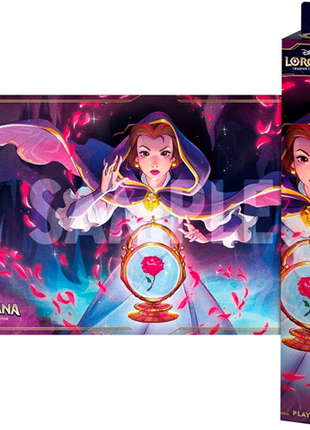 Disney Lorcana Shimmering Skies - Playmat - Belle– set Shimmering Skies - Playmat
