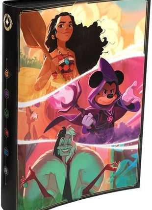 Disney Lorcana Shimmering Skies - Portfolio (9-pocket) - Moana, Mickey and Cruella– set Shimmering Skies - Portofolio