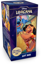 Dit is een foto van het spel Disney Lorcana EN Archazia’s Island Mass Giftable Set 7 te koop bij Speldorado Spellenwinkel Delft