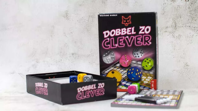 Dit is een foto van het spel Dobbel Zo Clever te koop bij Speldorado Spellenwinkel Delft