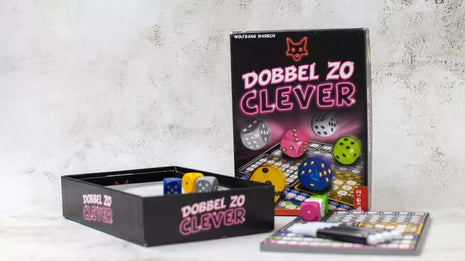 Dit is een foto van het spel Dobbel Zo Clever te koop bij Speldorado Spellenwinkel Delft
