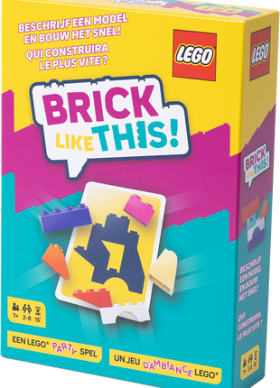 LEGO® Brick Like This! – party bordspel – 1 speler