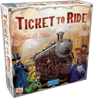 Ticket to Ride USA - EN – gezellig bordspel – 2 tot 5 spelers