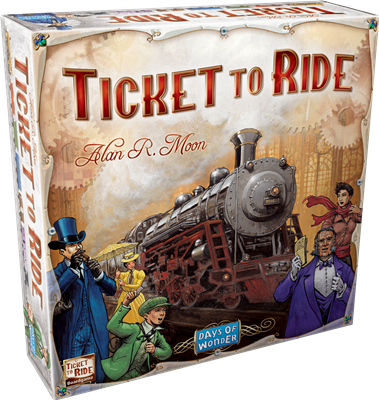 Ticket to Ride USA - EN – gezellig bordspel – 2 tot 5 spelers
