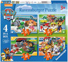 Paw Patrol 4 Puzzels 12+16+20+24 Stukjes 69361, 69361 van Ravensburger te koop bij Speldorado !