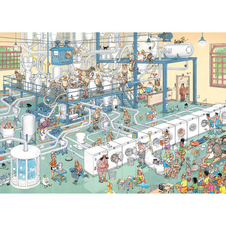 Hop hop overal sop & Een kleurrijk zooitje - Jan van Haasteren (2x 1000 stukjes)