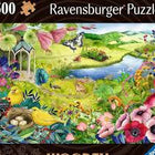 Dit is een foto van het spel Wilde tuin 500p - Houten puzzels volwassenen, 500 stukjes te koop bij Speldorado Spellenwinkel Delft