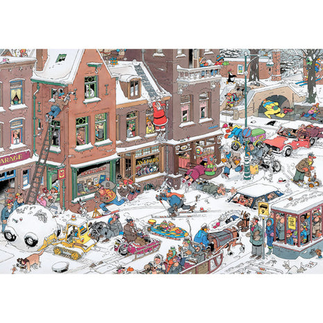 Sneeuwpret - Jan van Haasteren (3000)
