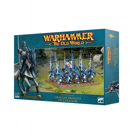 Dit is een afbeelding van het miniatuur Dragon princes of caledor  - High elf realms voor het spel Warhammer, te koop bij Tabletop Miniature Wargames spellenwinkel Speldorado in delft