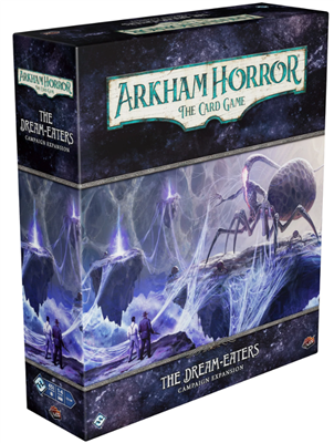 Dit is een foto van het spel The Dream Eaters Campaign Exp. - Arkham Horror - LCG te koop bij Speldorado Spellenwinkel Delft