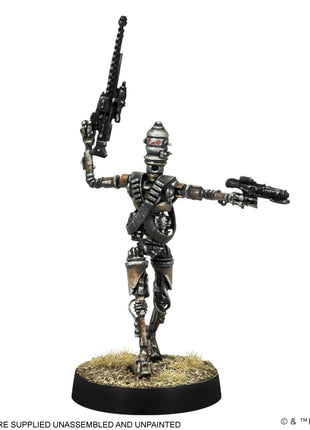 Dit is een foto van het spel IG-Series Assassin Droids Op Exp En - Star Wars Legion te koop bij Speldorado Spellenwinkel Delft