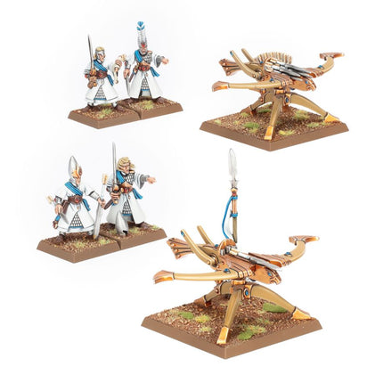 eagle claw bolt throwers - high elf realms
