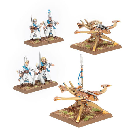 eagle claw bolt throwers - high elf realms