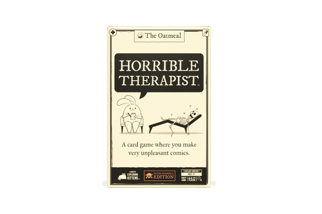 Horrible Therapist Extra Horrible Edition – party kaartspel – 1 speler
